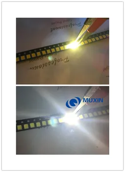 500pcs/lot 0.2W SMD 2835 LED Lamp Diodes 20-26lm White+Warm White SMD LED Beads LED Chip DC3.0-3.6V for All Kinds of LED Light
500pcs/lot 0.2W SMD 2835 LED Lamp Diodes 20-26lm White+Warm White SMD LED Beads LED Chip DC3.0-3.6V for All Kinds of LED Light