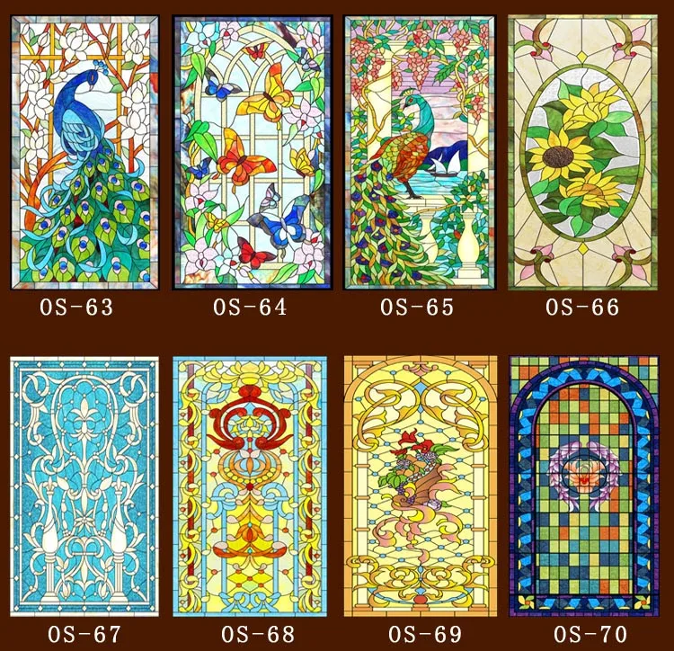 60cm*100cm/pcs Custom No glue static scrubs translucent church stained glass windows and doors wardrobe furniture foil stickers
60cm*100cm/pcs Custom No glue static scrubs translucent church stained glass windows and doors wardrobe furniture foil stickers