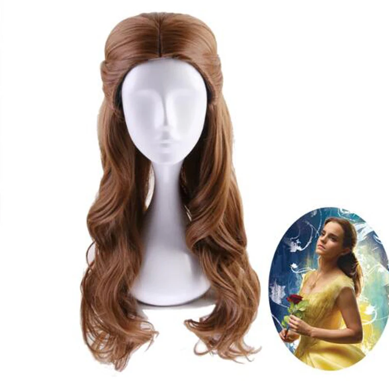 Beauty and the Beast Princess Belle Cosplay Wig Women Long Wavy Synthetic Hair Halloween Carnival Party Role Play wigs
Beauty and the Beast Princess Belle Cosplay Wig Women Long Wavy Synthetic Hair Halloween Carnival Party Role Play wigs