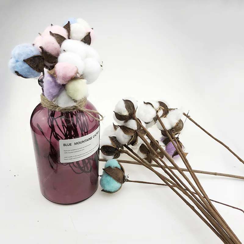 10pcs Artificial Cotton Dried Flower Bouquet Flower Branch DIY Wreath Simulation Flower Home Party Office Wedding Decoration
10pcs Artificial Cotton Dried Flower Bouquet Flower Branch DIY Wreath Simulation Flower Home Party Office Wedding Decoration