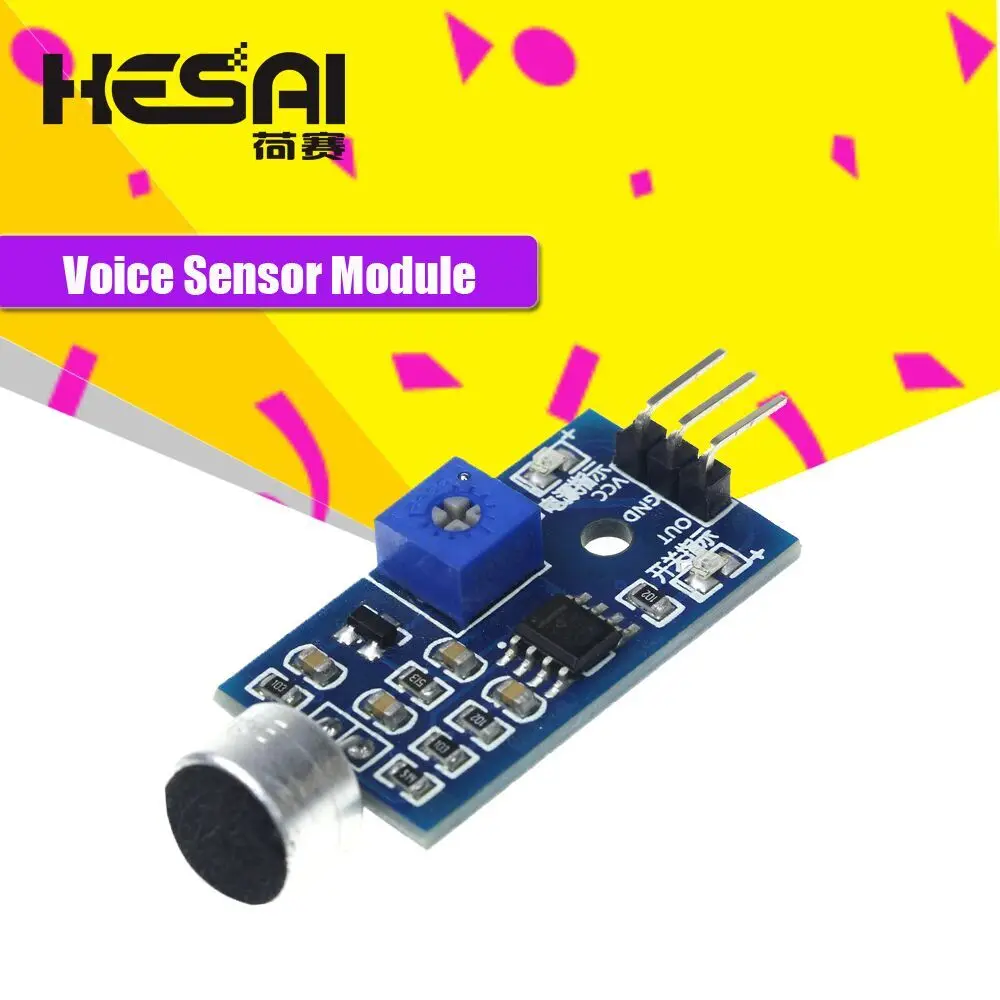 3pin Voice Sound Detection Sensor Module DIY Intelligent Smart Vehicle Robot Helicopter Airplane Aeroplane Boart Car
3pin Voice Sound Detection Sensor Module DIY Intelligent Smart Vehicle Robot Helicopter Airplane Aeroplane Boart Car