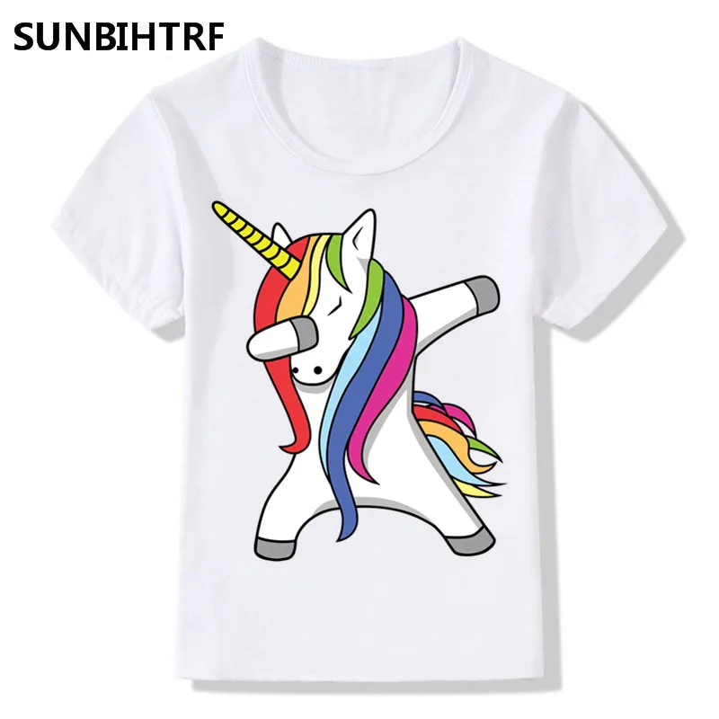 Big Boy/Girl Dabbing Rainbow Unicorn Design Funny T shirt Children Short Sleever Top Tees Baby Summer Casual Soft White Clothes
Big Boy/Girl Dabbing Rainbow Unicorn Design Funny T shirt Children Short Sleever Top Tees Baby Summer Casual Soft White Clothes