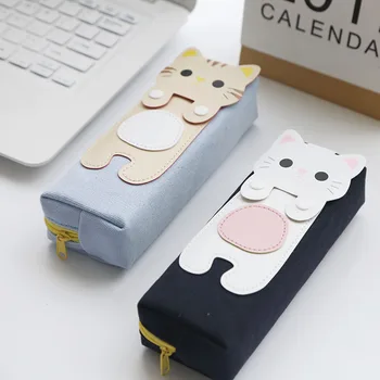 Pencil Case Kawaii Cat Cartoon Printing Canvas Girls Stationery Girl Pencil Bag Cute Pencil Cases School Supplies student Gift
Pencil Case Kawaii Cat Cartoon Printing Canvas Girls Stationery Girl Pencil Bag Cute Pencil Cases School Supplies student Gift
