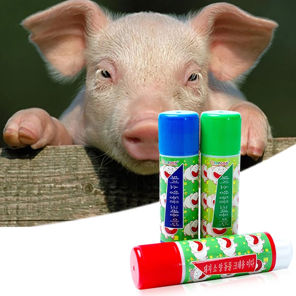 1PCS pig body crayon marker marking green blue red color device identifying cow cattle farm equipment animal product supplies
1PCS pig body crayon marker marking green blue red color device identifying cow cattle farm equipment animal product supplies