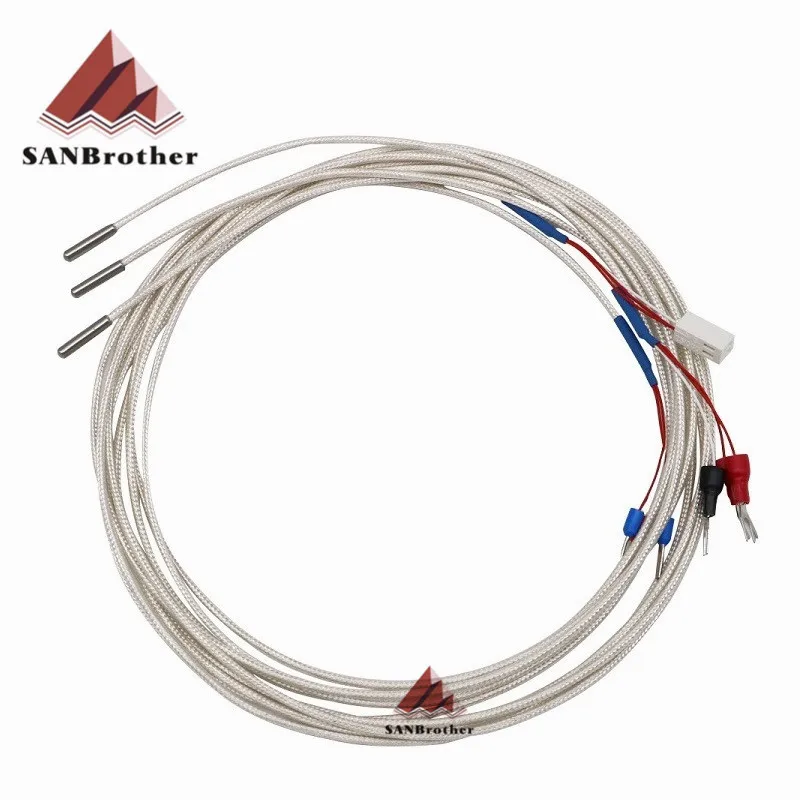 German Chip 3D Printer Part UM2+2 UM2+ Extended PT100 A Sensor Thermocouple Sensor M3*15 Hot end Temperature Sensor
German Chip 3D Printer Part UM2+2 UM2+ Extended PT100 A Sensor Thermocouple Sensor M3*15 Hot end Temperature Sensor