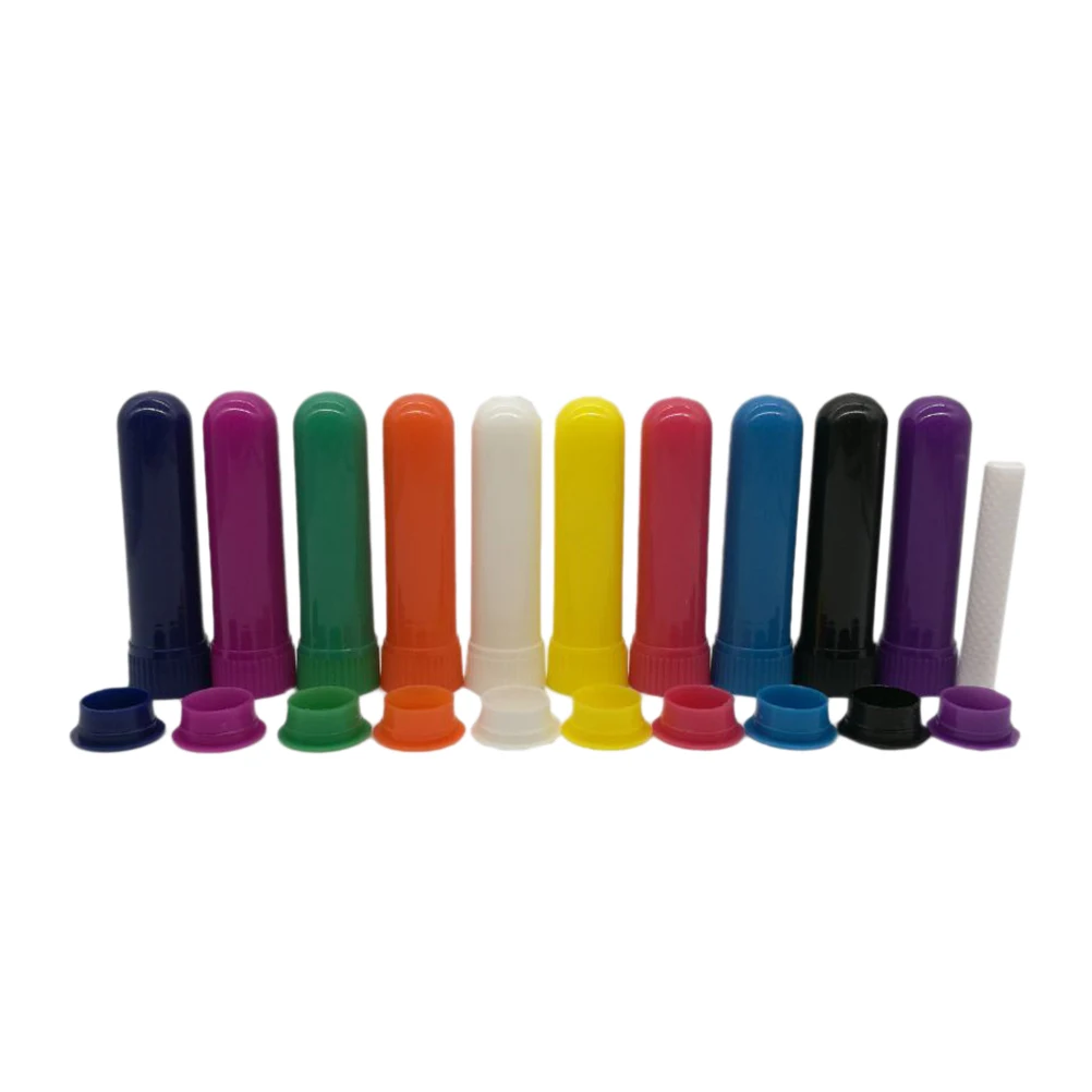 12pcs Inhaler Tubes Empty Refillable Blank Aromatherapy Nasal Container Inhaler Stick for Women Men Adults with Cotton Bar
12pcs Inhaler Tubes Empty Refillable Blank Aromatherapy Nasal Container Inhaler Stick for Women Men Adults with Cotton Bar