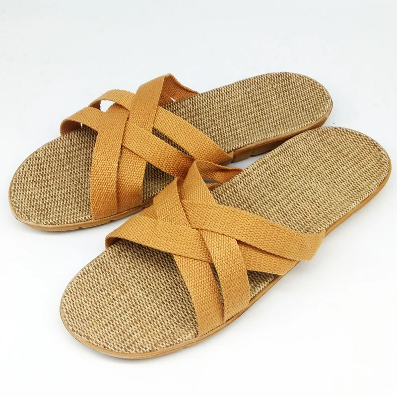 Men's Solid Flax Slippers Outdoor Beach Flip Flops Indoor Hotel Home Linen Slippers Men Slides Black Flat Sandals House Shoes
Men's Solid Flax Slippers Outdoor Beach Flip Flops Indoor Hotel Home Linen Slippers Men Slides Black Flat Sandals House Shoes