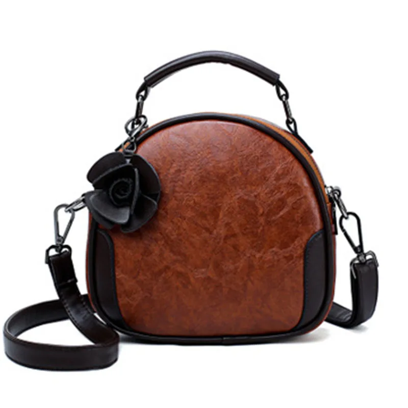 2018 new wild oil wax leather travel bag shoulder Messenger bag fashion flower travel bag
2018 new wild oil wax leather travel bag shoulder Messenger bag fashion flower travel bag