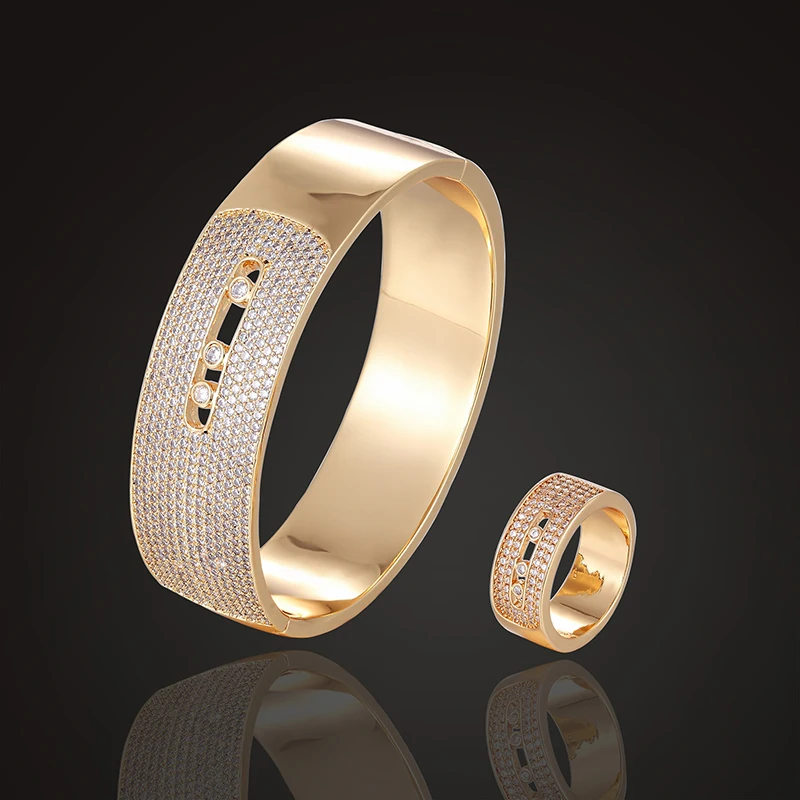 Lanruisha brand luxury jewelry set missika bangle with rings gift 3A zircon micro pave setting wedding bracelet fashion jewelry
Lanruisha brand luxury jewelry set missika bangle with rings gift 3A zircon micro pave setting wedding bracelet fashion jewelry