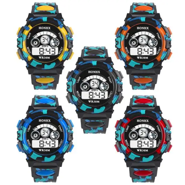 Digital Watch Men Women Relogio Sport Waterproof Outdoor Mountaineering Sports Men LED Quartz Wrist Watch 5 Color 2018
Digital Watch Men Women Relogio Sport Waterproof Outdoor Mountaineering Sports Men LED Quartz Wrist Watch 5 Color 2018
