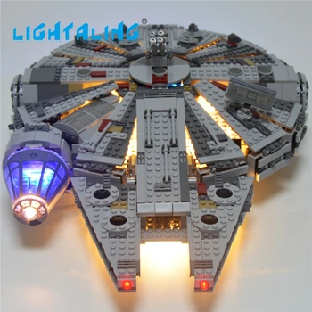 Lightaling LED Light Block Set Toy For Star War Falcon Figure Building Blocks Model Millennium Compatible with 75105 05007
Lightaling LED Light Block Set Toy For Star War Falcon Figure Building Blocks Model Millennium Compatible with 75105 05007