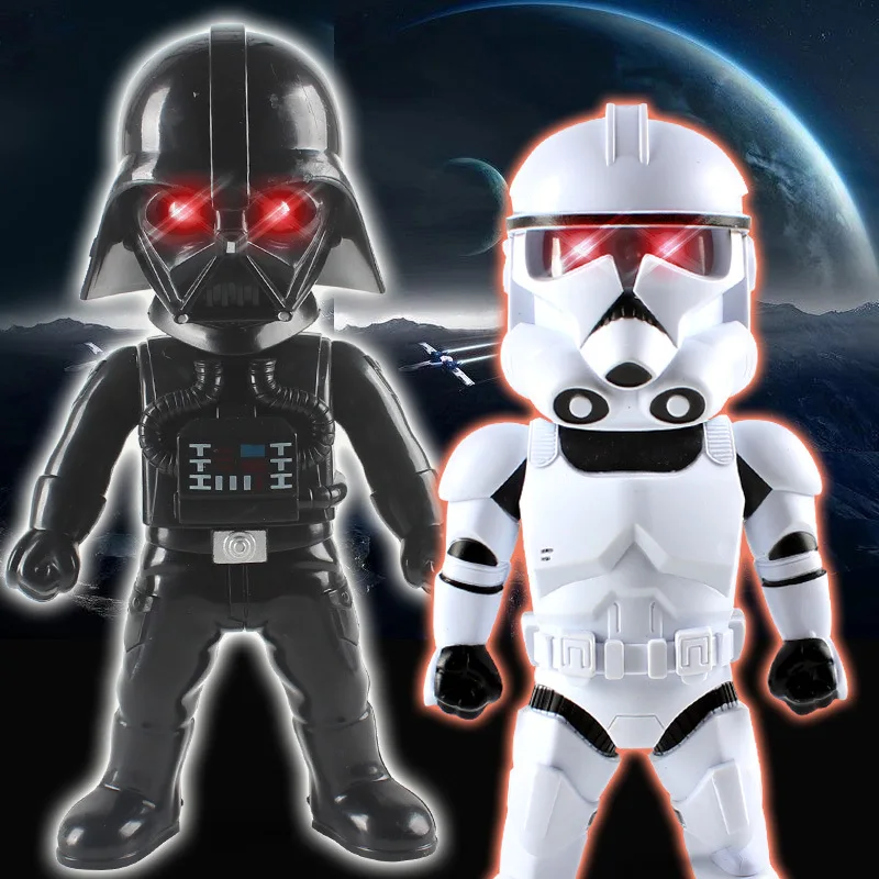 New Star Wars Figure Action LED Light Troops Darth Vader Mask Cloak Electric Watch Toy Halloween Cosplay Kids Brinquedos
New Star Wars Figure Action LED Light Troops Darth Vader Mask Cloak Electric Watch Toy Halloween Cosplay Kids Brinquedos
