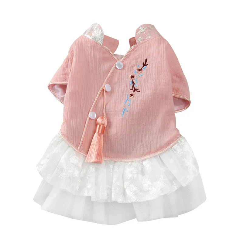 Chinese Style Pet Dog Dress Tulle Puppy Pet Dress Chihuahua Dog Costume Spring Summer Pet Skirt Cat Dogs Dresses Disfraz Perro
Chinese Style Pet Dog Dress Tulle Puppy Pet Dress Chihuahua Dog Costume Spring Summer Pet Skirt Cat Dogs Dresses Disfraz Perro