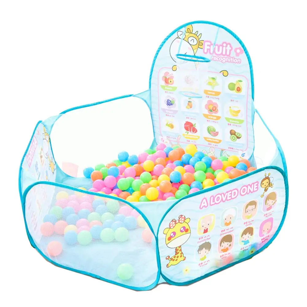 Ocean ball pool pond child tent cloth fence shooting pool game house baby toy wave color ball
Ocean ball pool pond child tent cloth fence shooting pool game house baby toy wave color ball