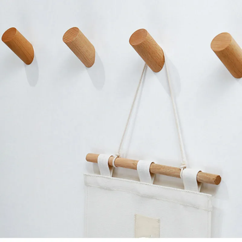 Natural Wood Clothes Hanger Wall Mounted Coat Hook Decorative Key Holder Hat Scarf Handbag Storage Hanger Bathroom Rack Hooks
Natural Wood Clothes Hanger Wall Mounted Coat Hook Decorative Key Holder Hat Scarf Handbag Storage Hanger Bathroom Rack Hooks