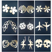 2pcs Multi Style Lightweight Aluminum Pendant DIY Exaggerated Necklace Earrings Jewelry Charm Ladies Jewelry Accessories A71
2pcs Multi Style Lightweight Aluminum Pendant DIY Exaggerated Necklace Earrings Jewelry Charm Ladies Jewelry Accessories A71
