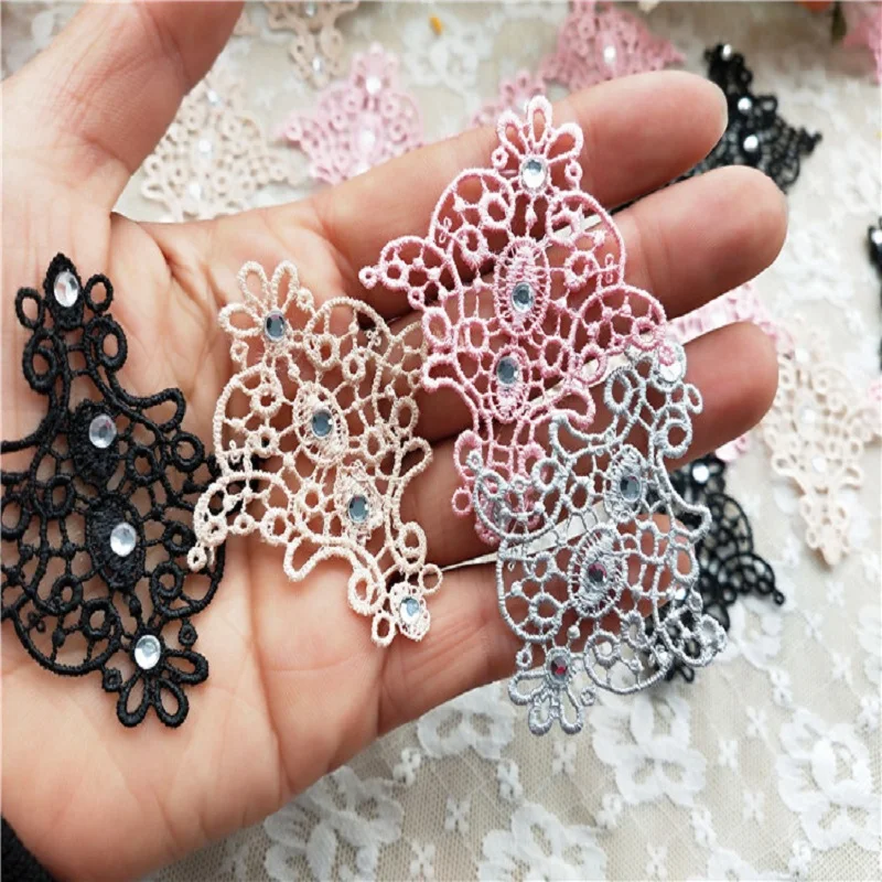 (20pcs/lot)Venice sewing flower black~pink~gray~complexion bead hollow dress lace applique embroidery lace pattern
(20pcs/lot)Venice sewing flower black~pink~gray~complexion bead hollow dress lace applique embroidery lace pattern