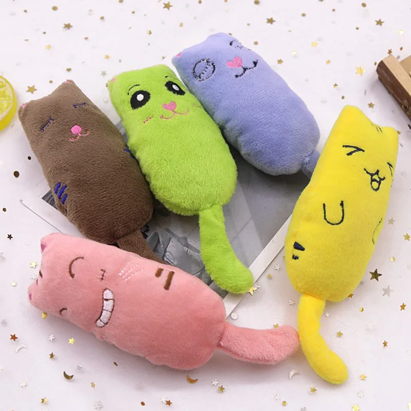 Pet Cute Plush Catnip Toy Durable Pillow for Cat Kitten Toy Resistant to Bite Scratch, Red/Green/Brown/Yellow/Blue New Style
Pet Cute Plush Catnip Toy Durable Pillow for Cat Kitten Toy Resistant to Bite Scratch, Red/Green/Brown/Yellow/Blue New Style