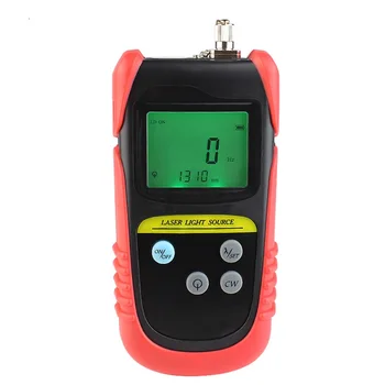 Hand-held S7002 Fiber optic laser light source, Fiber optic red light source FTTH Fiber Tester communication instrument
Hand-held S7002 Fiber optic laser light source, Fiber optic red light source FTTH Fiber Tester communication instrument