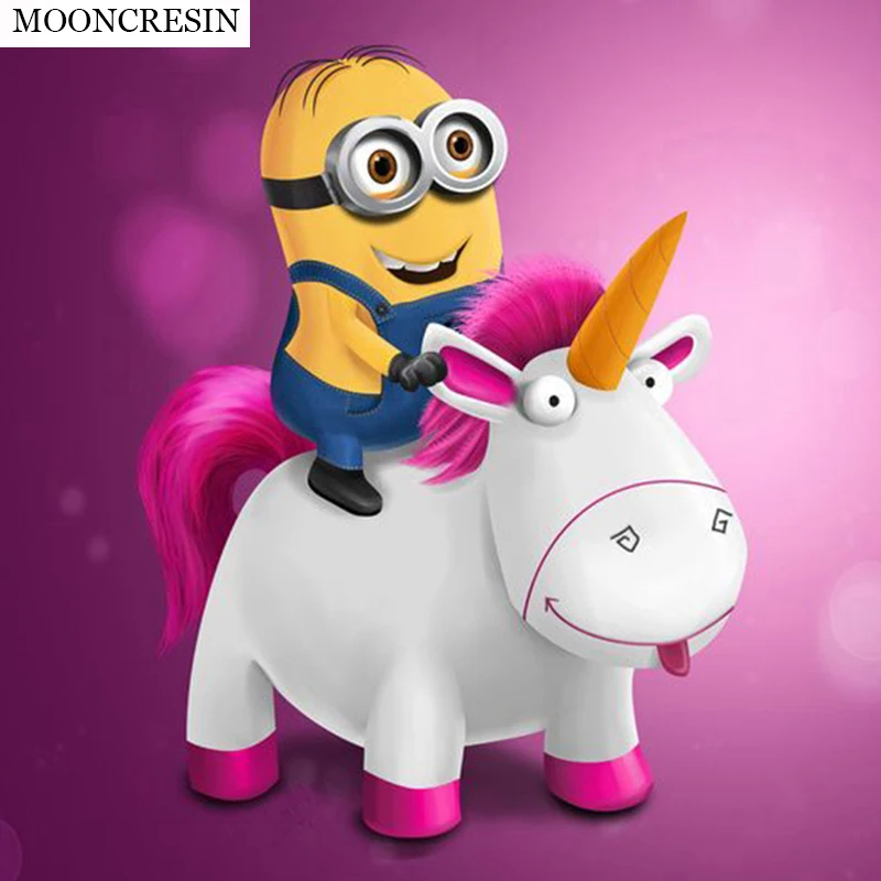 Full Square Drill 5D DIY Diamond Embroidery Cartoon Minions Diamond Painting Cross Stitch Unicorn Rhinestone Mosaic Decoration
Full Square Drill 5D DIY Diamond Embroidery Cartoon Minions Diamond Painting Cross Stitch Unicorn Rhinestone Mosaic Decoration