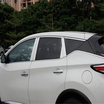 WELKINRY car auto cover styling For Nissan Murano 2015 2016 2017 stainless steel car window frame middle column pillar bar trim
WELKINRY car auto cover styling For Nissan Murano 2015 2016 2017 stainless steel car window frame middle column pillar bar trim