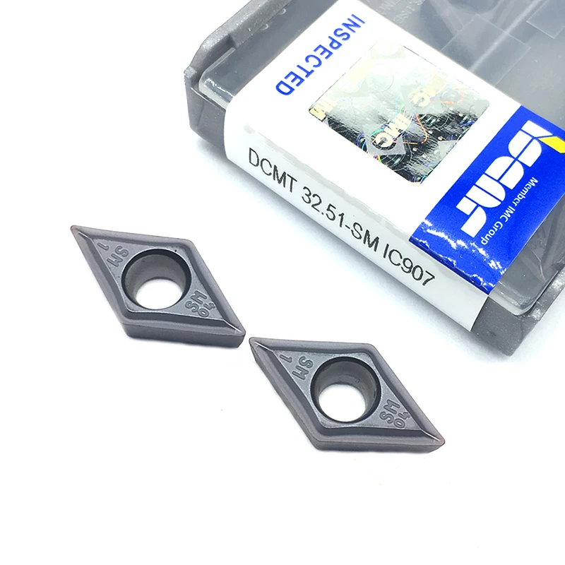 10PCS DCMT11T304 SM IC907 Internal Turning Tool dcmt 11t304 Carbide insert Lathe cutter Tool turning insert
10PCS DCMT11T304 SM IC907 Internal Turning Tool dcmt 11t304 Carbide insert Lathe cutter Tool turning insert