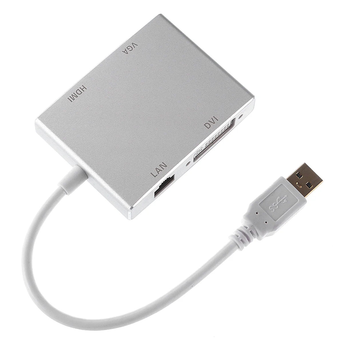 10pcs/lot Cablecc USB 3.0 to DVI VGA HDMI HDTV External Graphics Card & LAN Ethernet RJ45 100Mbps Adapter
10pcs/lot Cablecc USB 3.0 to DVI VGA HDMI HDTV External Graphics Card & LAN Ethernet RJ45 100Mbps Adapter