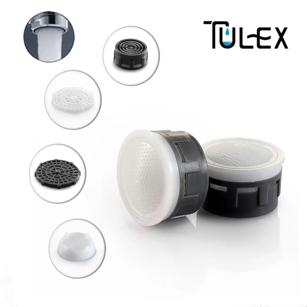 TULEX Faucet Aerator Core Part 24MM/22MM Spout Bubbler Filter Accessories Full Flow Attachment for Crane
TULEX Faucet Aerator Core Part 24MM/22MM Spout Bubbler Filter Accessories Full Flow Attachment for Crane