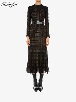 Elegant Dress black Belt Good Quality Stretch Rayon Long Sleeve Bandage Dress Slash Neck Celebrity Cocktail Party Dress Vestido
Elegant Dress black Belt Good Quality Stretch Rayon Long Sleeve Bandage Dress Slash Neck Celebrity Cocktail Party Dress Vestido