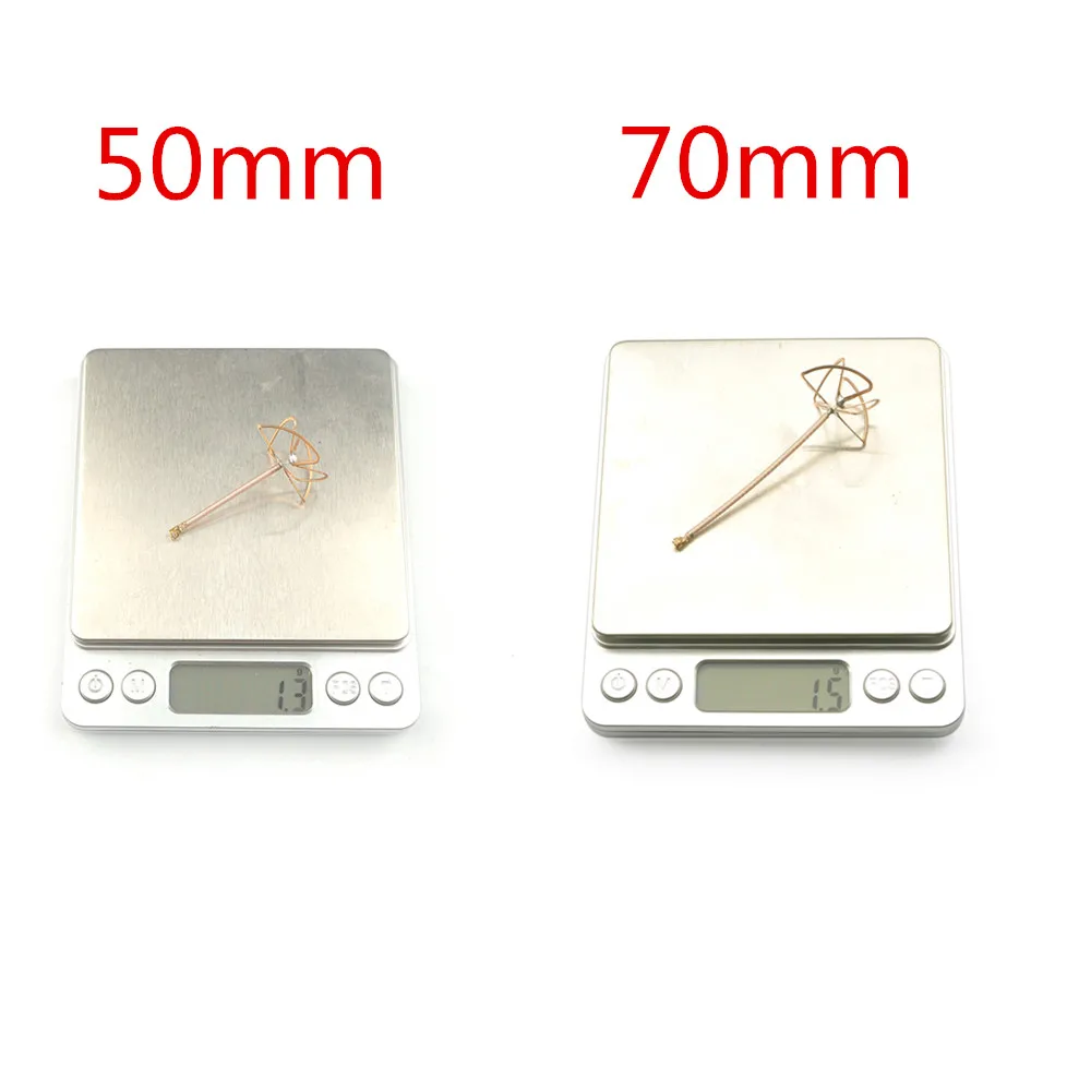 Original 50/70mm 5.8G 2.5dBi to 3dBi RHCP IPX / UFL Connector Clover FPV VTX Antenna for INNOVA VTX fro FPV Transmitter DIY
Original 50/70mm 5.8G 2.5dBi to 3dBi RHCP IPX / UFL Connector Clover FPV VTX Antenna for INNOVA VTX fro FPV Transmitter DIY
