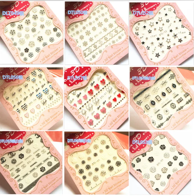 3 sheet 12 type Gold/Silver Snowflake Nail Stickers Designs Gummed 3D Nail Art Stickers Decals Makep Art Decorations DTL49-60
3 sheet 12 type Gold/Silver Snowflake Nail Stickers Designs Gummed 3D Nail Art Stickers Decals Makep Art Decorations DTL49-60