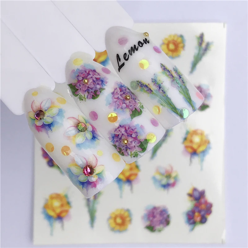 YWK Nail Summer Water Transfer Decals Fruit/Ice Cream/Cartoon /Flower Purple lavender Design Temporary Tattoos Slider Tips
YWK Nail Summer Water Transfer Decals Fruit/Ice Cream/Cartoon /Flower Purple lavender Design Temporary Tattoos Slider Tips