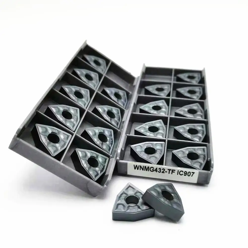 Tungsten carbide WNMG080408 IC907 / 908 external turning tool WNMG 080408 lathe tool CNC tool milling cutter turning blade
Tungsten carbide WNMG080408 IC907 / 908 external turning tool WNMG 080408 lathe tool CNC tool milling cutter turning blade