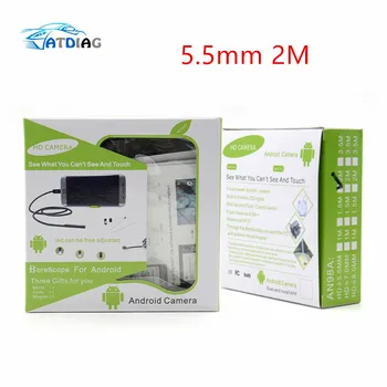 5.5mm 2M 720P Lens HD USB Endoscope Waterproof 6 LEDs Inspection Pipe Endoscope Camera Borescope For Android Phone PC
5.5mm 2M 720P Lens HD USB Endoscope Waterproof 6 LEDs Inspection Pipe Endoscope Camera Borescope For Android Phone PC