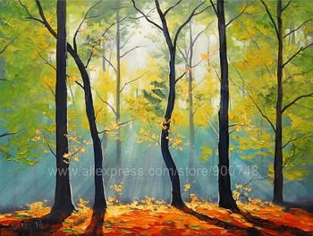 Forest Trees Painting Commissioned Large Impressionist Autumn Landscape Gerck Home Decoration Living Room Wall Pictures
Forest Trees Painting Commissioned Large Impressionist Autumn Landscape Gerck Home Decoration Living Room Wall Pictures