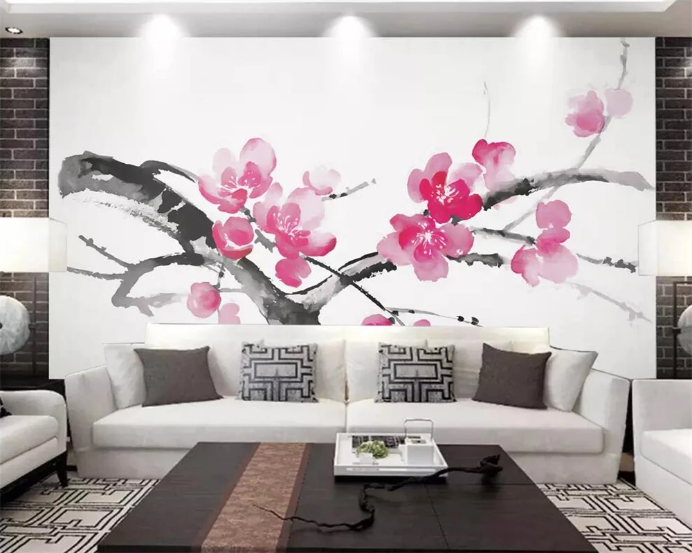 Beibehang Custom wallpaper Chinese style brushwork flower and bird soft pack living room bedroom TV background wall 3d wallpaper
Beibehang Custom wallpaper Chinese style brushwork flower and bird soft pack living room bedroom TV background wall 3d wallpaper