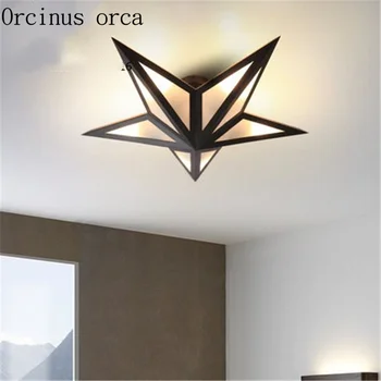 Nordic minimalist Pentagram ceiling lamp living room corridor bedroom American creative personality star LED ceiling lamp
Nordic minimalist Pentagram ceiling lamp living room corridor bedroom American creative personality star LED ceiling lamp