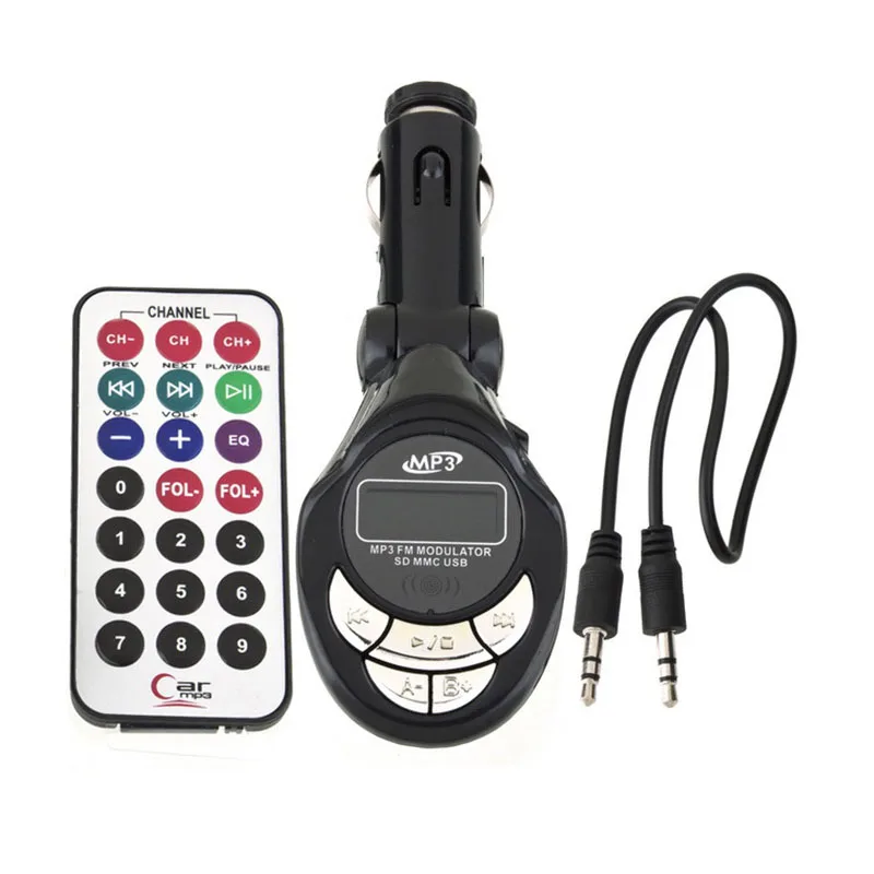 USPS New Arrival Car MP3 Player Wireless FM Transmitter Modulator USB SD CD MMC Remote XRC car-styling 2019 NEW
USPS New Arrival Car MP3 Player Wireless FM Transmitter Modulator USB SD CD MMC Remote XRC car-styling 2019 NEW
