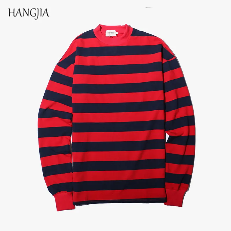 High Street Black Red Stripe Sweatshirt Men Women 2019 Oversized Drop Shoulders Spell Color Round Neck Pullovers Sweatshirts
High Street Black Red Stripe Sweatshirt Men Women 2019 Oversized Drop Shoulders Spell Color Round Neck Pullovers Sweatshirts