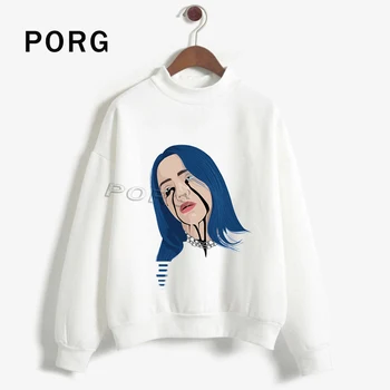 Billie Eilish Sweatshirt Women Round Neck Gothic Streetwear Harajuku Sudadera Mujer 2019 New Women Clothes Hoodies Casual Tops
Billie Eilish Sweatshirt Women Round Neck Gothic Streetwear Harajuku Sudadera Mujer 2019 New Women Clothes Hoodies Casual Tops