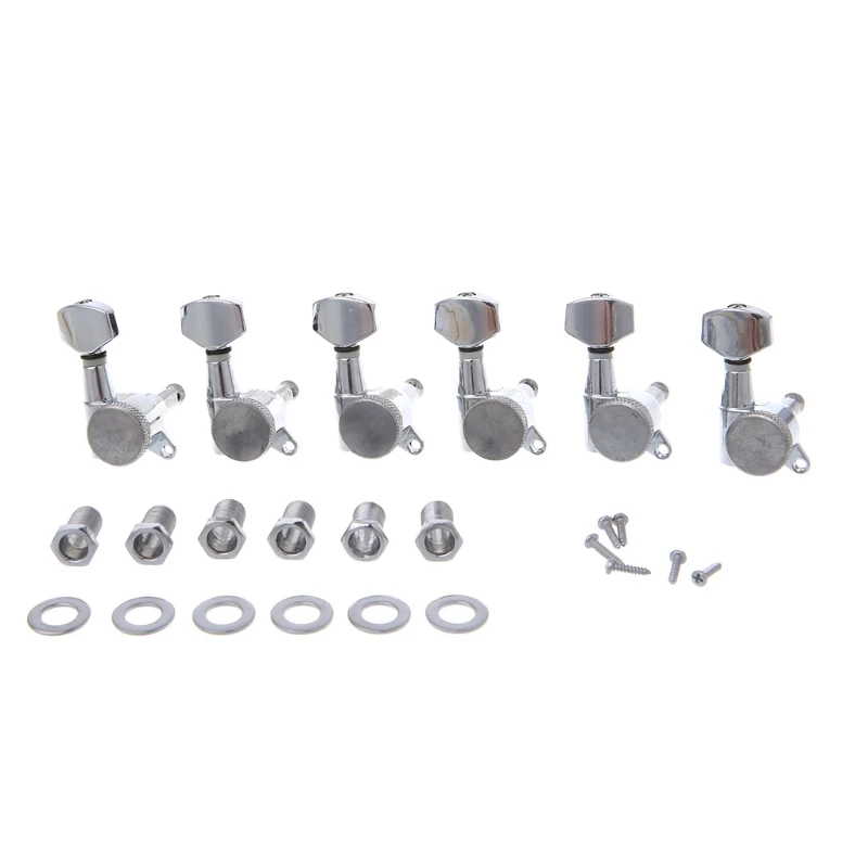 6R Inline Locked String Guitar Tuning Pegs keys Tuners Machine Heads Tuners Keys
6R Inline Locked String Guitar Tuning Pegs keys Tuners Machine Heads Tuners Keys