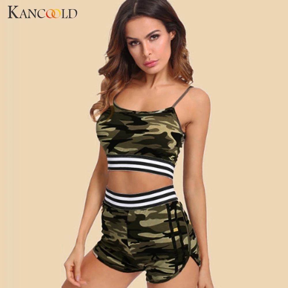 KANCOOLD Set women Two Pieces Vest Tank Top Camouflage Printed Sleeveless Shirt Pants Sets fashion new women Set 2019FEB5
KANCOOLD Set women Two Pieces Vest Tank Top Camouflage Printed Sleeveless Shirt Pants Sets fashion new women Set 2019FEB5