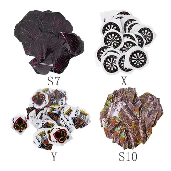 50pcs Standard Dart Flights Nice Outdoor Wing Tail Professional PVC Darts Flight 
50pcs Standard Dart Flights Nice Outdoor Wing Tail Professional PVC Darts Flight