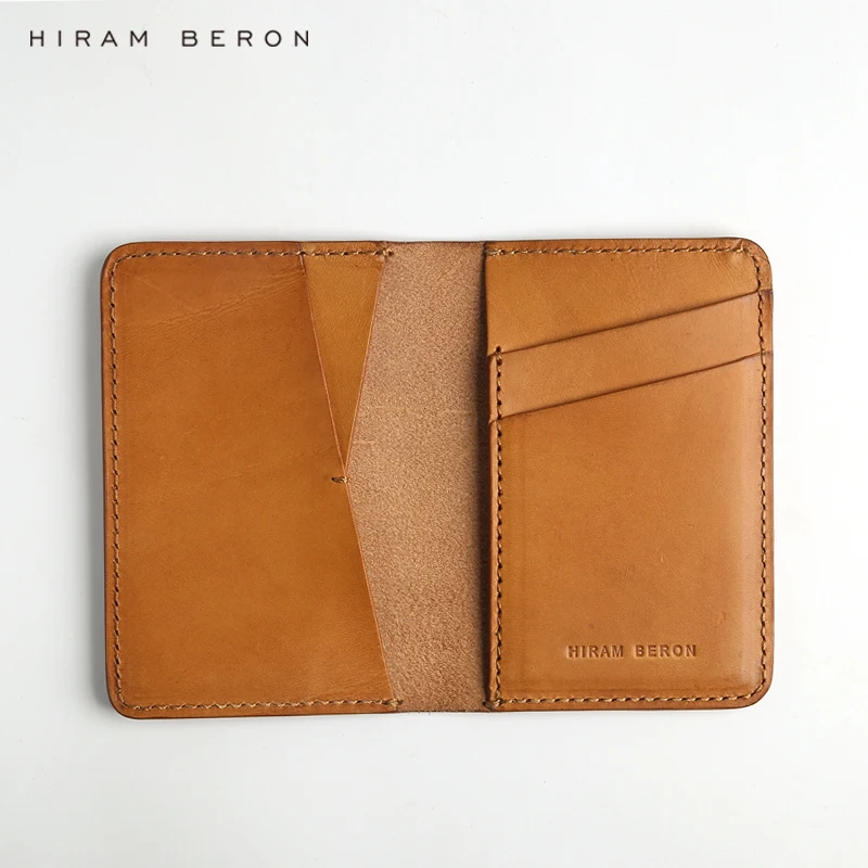 Hiram Beron CUSTOM NAME FREE Minimalist wallet case card holder for men card bag Italian vegetable tanned leather holiday gift
Hiram Beron CUSTOM NAME FREE Minimalist wallet case card holder for men card bag Italian vegetable tanned leather holiday gift