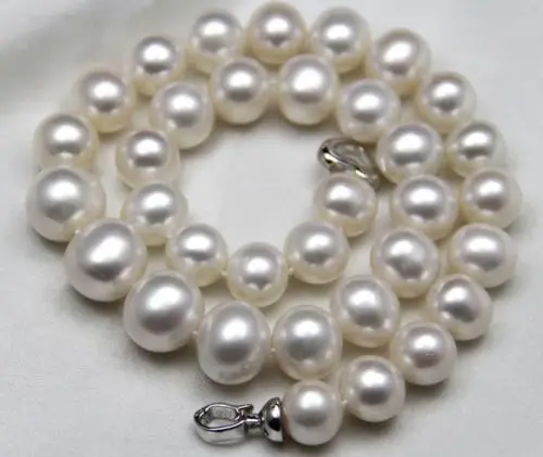 FREE SHIPPING HOT sell new Style >>>> HUGE 11-13 MM SOUTH SEA GENUINE WHITE PEARL NECKLACE 18
FREE SHIPPING HOT sell new Style >>>> HUGE 11-13 MM SOUTH SEA GENUINE WHITE PEARL NECKLACE 18