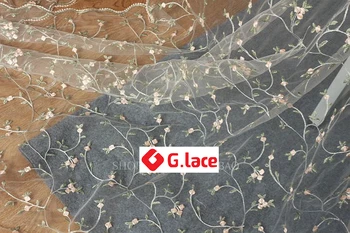 GLace 3Y/Lot 1.2M wide Floral mesh lace embroidery lace fabric DIY clothing skirt tablecloth handmade jewelry accessories TX558
GLace 3Y/Lot 1.2M wide Floral mesh lace embroidery lace fabric DIY clothing skirt tablecloth handmade jewelry accessories TX558