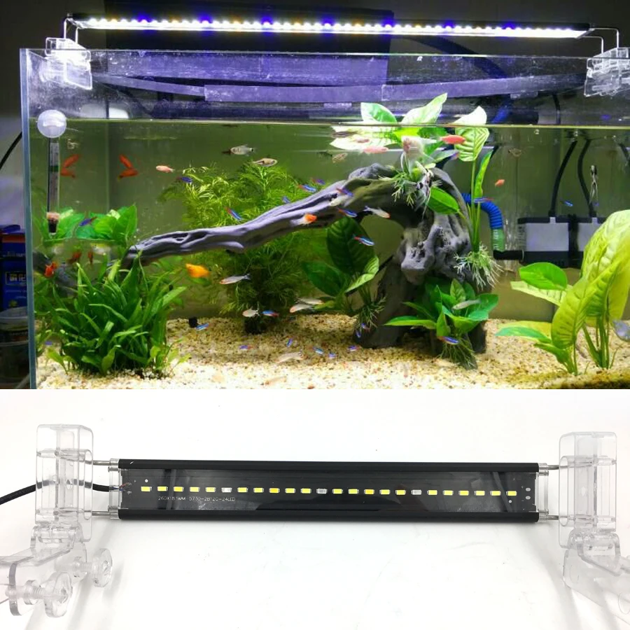 HIgh quality SMD LED Aquarium Light Turn Open Fish Tank Lamps 18-58cm Blue Yellow White Led Lighting Aquario
HIgh quality SMD LED Aquarium Light Turn Open Fish Tank Lamps 18-58cm Blue Yellow White Led Lighting Aquario