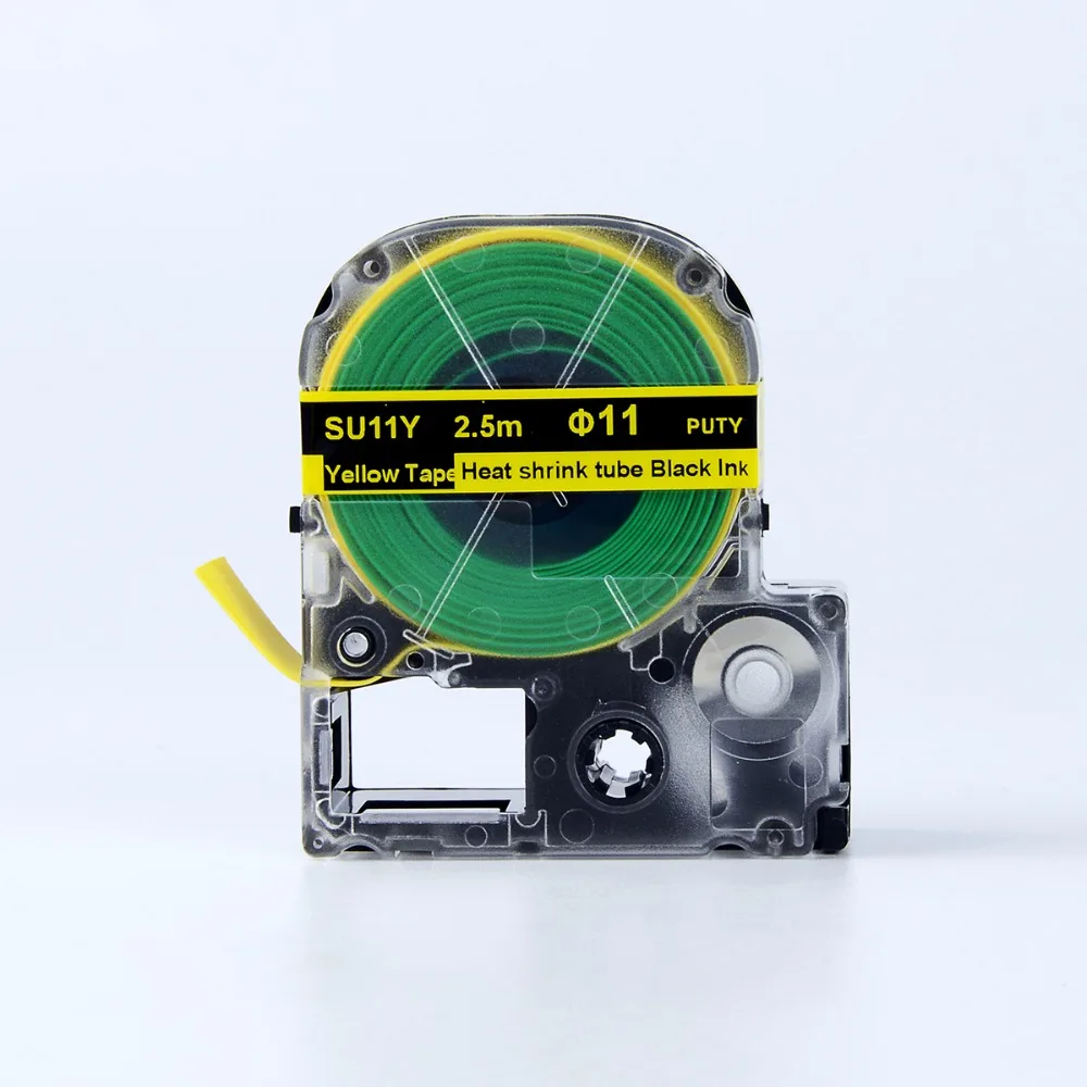 PUTY Label Tapes 18mm 5PCS Black on Yellow 18mm SU11Y heat shrink tube tapes 18mm SU11Y for LW-700P LW-900 label printers
PUTY Label Tapes 18mm 5PCS Black on Yellow 18mm SU11Y heat shrink tube tapes 18mm SU11Y for LW-700P LW-900 label printers
