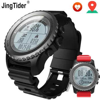 

JingTider Professional Outdoor Sport Smart Watch S968 GPS Watch Heart Rate Monitor Climbing Swimming Snorkeling Waterproof IP68