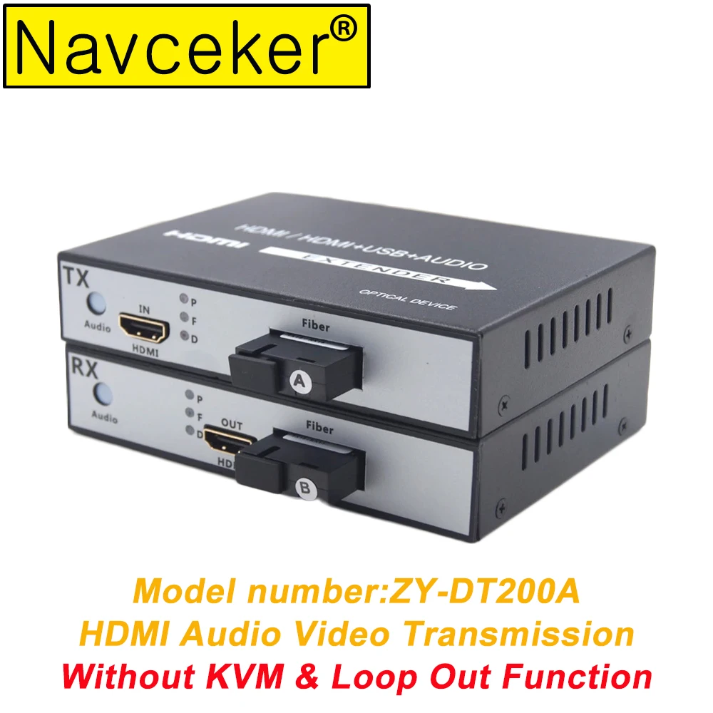 2019 HDMI Audio and Video Optical Fiber Extender Transceiver USB 2.0 KVM & Loop Out HDMI Fiber Optic Converter Fiber 20 KM SC
2019 HDMI Audio and Video Optical Fiber Extender Transceiver USB 2.0 KVM & Loop Out HDMI Fiber Optic Converter Fiber 20 KM SC